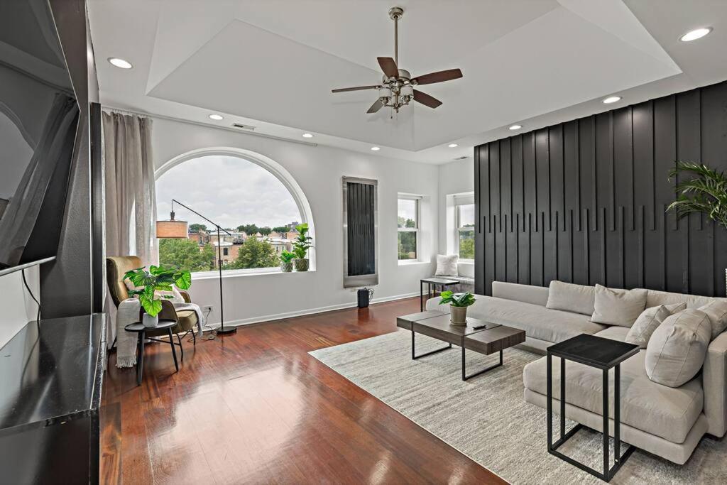 The Penthouse, Lux Stay Near Downtown, Uofc & Lake Chicago Luaran gambar